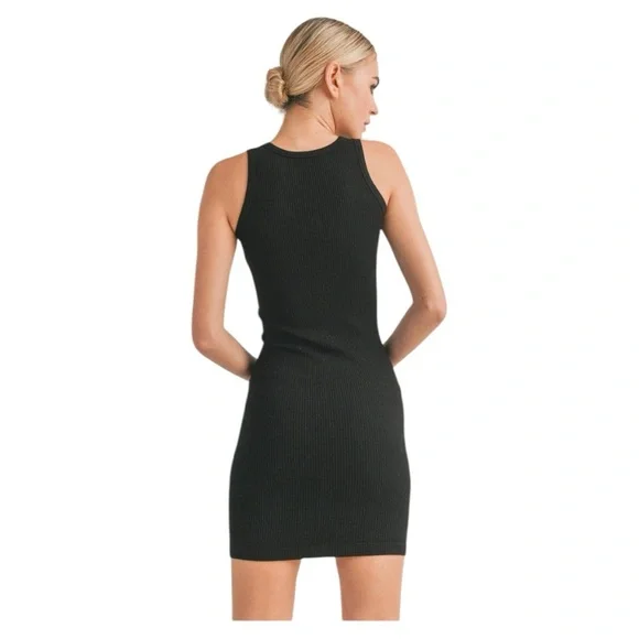 NWT Kimberly C Essential Ribbed Seamless Mini Dress size Small - Picture 7 of 10